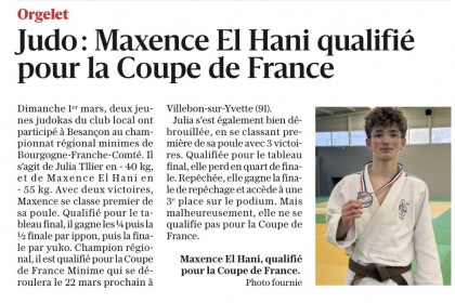 Article le Progrès du 7/03/2026