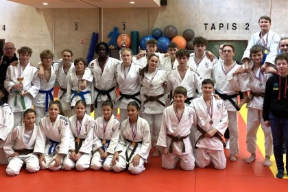 Le regroupement Avenir Judo remporte le Challenge de la Bresse