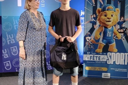 Remise de récompense du Conseil Départemental