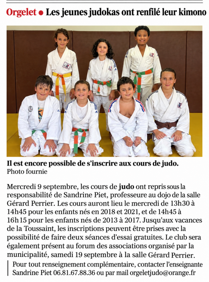 Image de l'actu 'Article le Progrès du 13 09 26'