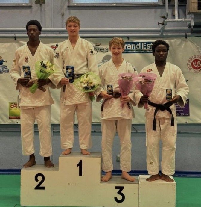 Image de l'actu 'Ismaël MARECHAL 3ème au tournoi national cadet de Troyes'