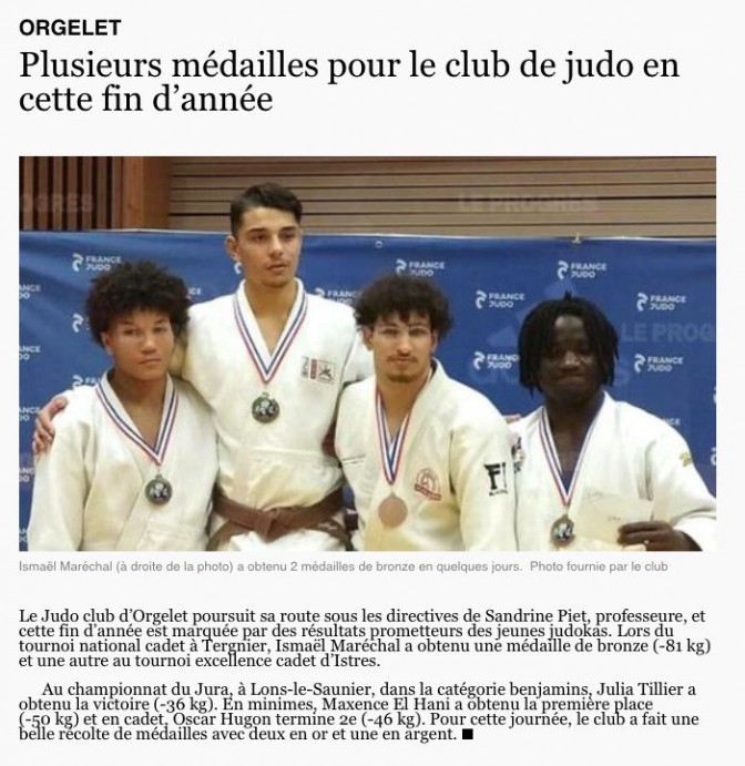 Image de l'actu 'Article le Progrès du 11/12/2024'