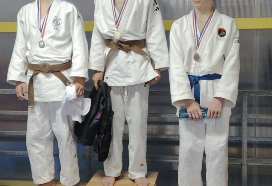 Maxence EL-HANI 2ème à l'Open de St Marcel Minime