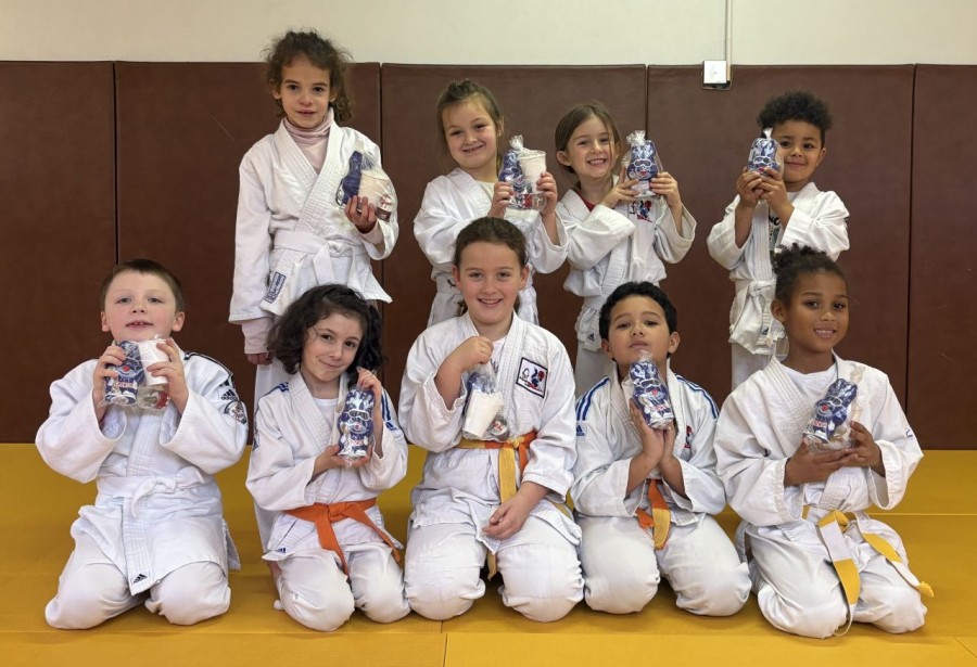 Remise de grade et de friandises