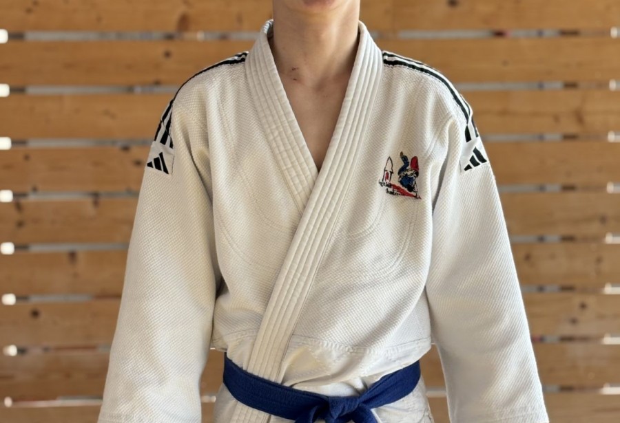 Maxence en stage départemental minime