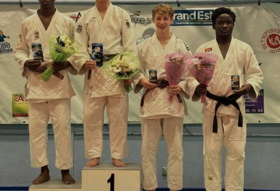 Ismaël MARECHAL 3ème au tournoi national cadet de Troyes