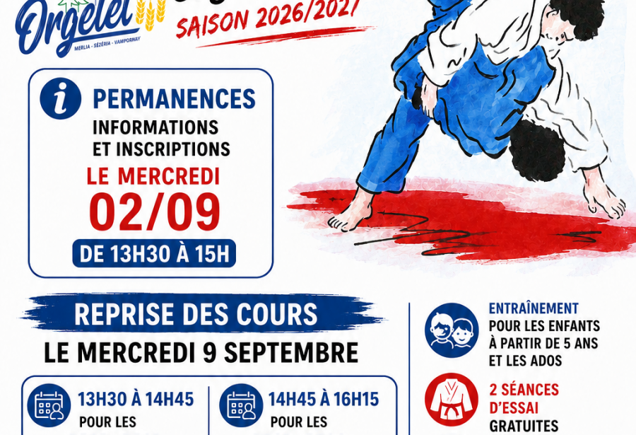 Inscription saison 2026/2027