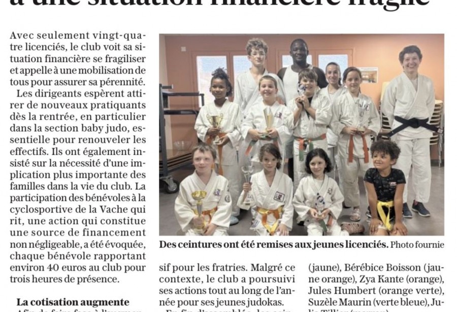 Article le Progrès du 10/07/2026